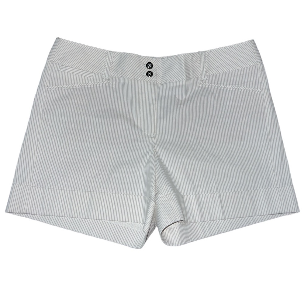 Preppy striped resort wear shorts